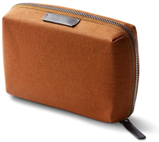 Bellroy Tech Kit Compact (Tech Accessories Organizer, Zipper Pouch) - Bronze