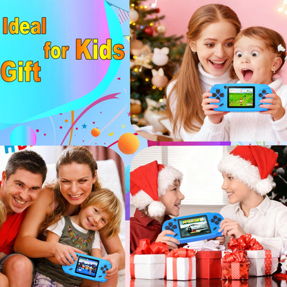 Beijue 16 Bit Handheld Games for Kids Preloaded 220 Retro Video Games, Red | 3.0" HD Screen, Rich Gameplay,USB-C Rechargeable, 6+Hrs Play, Portable Travel Toy for Car Flights,Boys Girls Birthdays Gift
